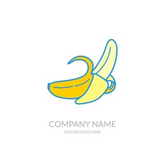 Fruit Nature Farm Agriculture Business Company Stock Vector Logo Design Template