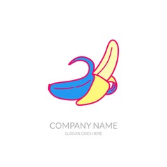 Fruit Nature Farm Agriculture Business Company Stock Vector Logo Design Template