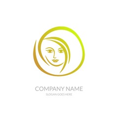 Clover Flowers Beauty Cosmetic Fashion Business Company Stock Vector Logo Design Template