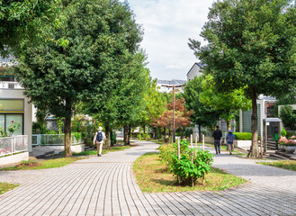 閑静な住宅街