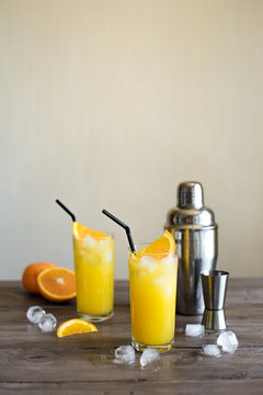 Vodka Orange Juice Cocktail