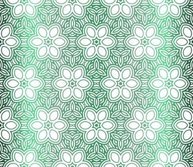 Vector Illustration. Pattern With Floral Ornament, Decorative Border. Design For Print Fabric. Paper For Scrapbook.