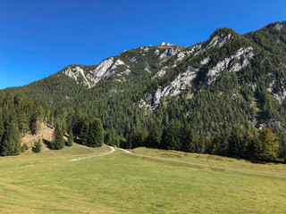 Fototapeta na wymiar Kunkelspass Switzerland