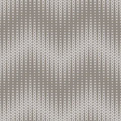 Abstract seamless pattern on brown background. Has the shape of a wave. Consists of geometric shapes in white. Useful as design element for texture and artistic compositions.