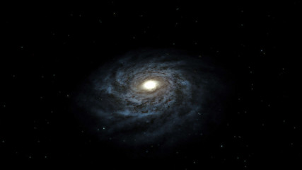 Obraz na płótnie Canvas Galaxy, Milky Way galaxy, 50,000 light years across.
