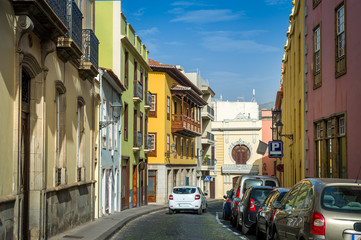La Orotava old town street