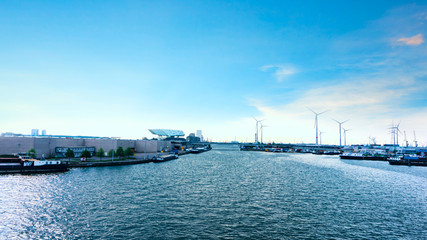 Fototapeta premium the most important harbor for international trade . 