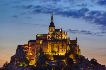 Mont Saint Michel Abbey - Normandy France