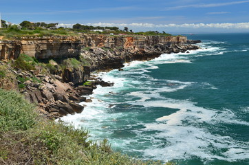 Coastline of mediterranean sea