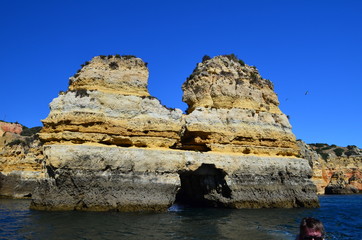 rock in the mediterranean sea