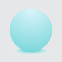 Background with round sphere