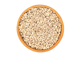 Sunflower seeds in bowl