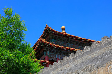 landscape of the Imperial Palace in Beijing, China