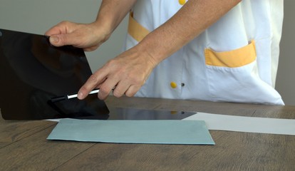 résultat de radiologie