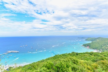 Beautiful View of Tawaen Beach on Koh Larn