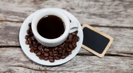 tasse de café pause publicité marketing