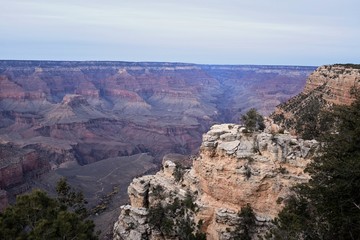Views of the Grand Canyon National Park