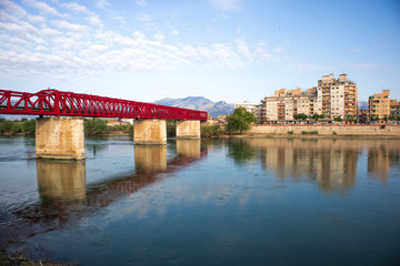Obraz premium bridge over river