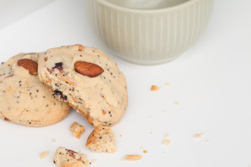 Delicious home made Oatmeal raisin cookie