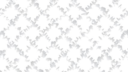 White and gray color background. Abstract geometric pattern, vector illustration.
