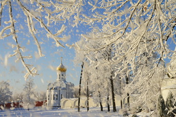 Obraz premium Russian winter