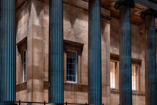 16 December 2018, London. Photographers usually are attracted to the British Museum Architecture - at night