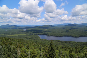 panorama of mountains