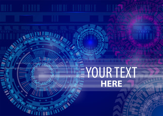 Technology Background high computer technology