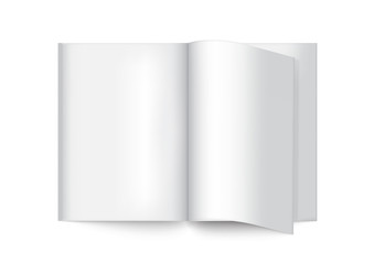 3D Mock up Realistic Book for Magazine, Catalog, Brochure and Branding Marketing Background Illustration Vector