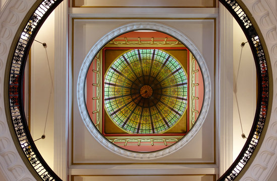 interior of qvb