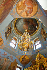 interior of the church