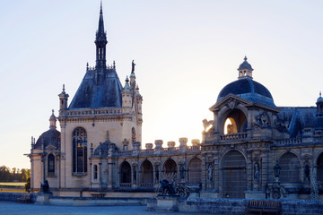 Naklejka premium Chantilly castle museum
