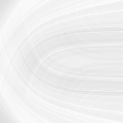 Graphic symmetrical pattern for wallpaper and packaging for various purposes. The background is gray and white with a gradient texture of stripes, lines, waves and geometric shapes.