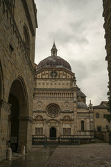 Fototapeta na wymiar The Old Town in Bergamo, Italy