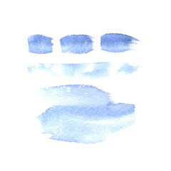 Abstract watercolor brush strokes painted background. Paper texture.