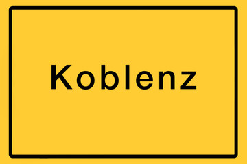 Symbolbild eines Ortseingangsschildes einer größeren deutschen Stadt