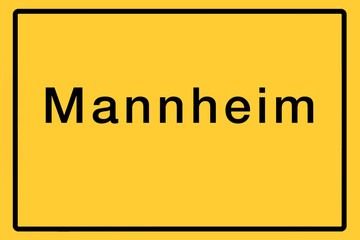 Symbolbild eines Ortseingangsschildes einer größeren deutschen Stadt