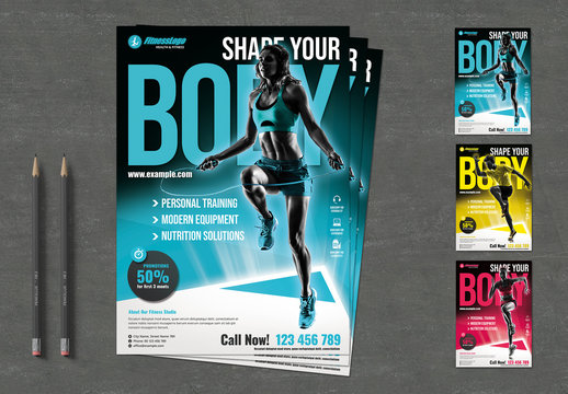 Fitness Flyer Layout