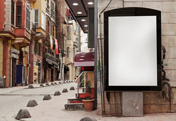 billboard in the street