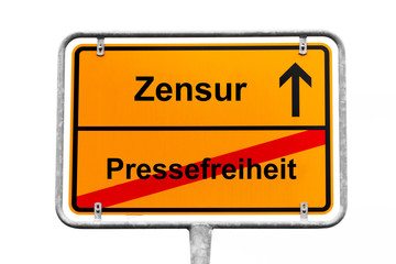 Zensur Wegweiser