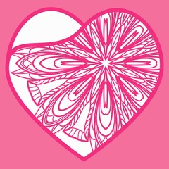 Laser Cutting Heart Template For Interior Design, Layouts Wedding Cards, Invitations. Plotter Cutting Or Printing.