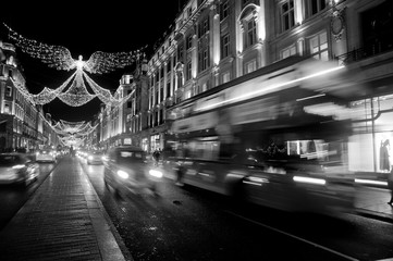 Piccadilly Circus a Natale