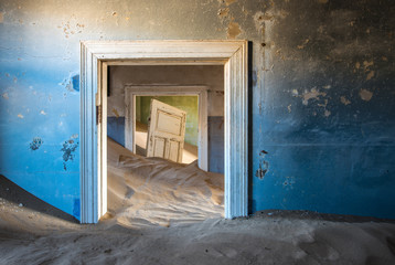 Kolmanskop ghost town, Luderitz Namibia