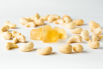 natural organic marmalade with cashew nut