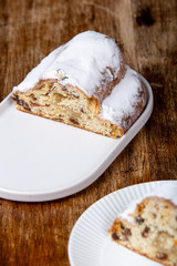 Stollen tradditional Christmas Cake