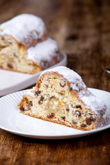Stollen tradditional Christmas Cake
