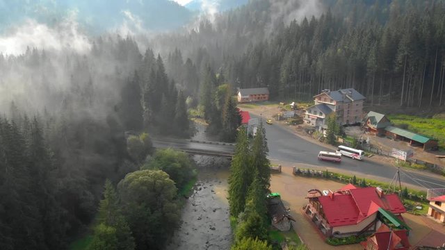 Picturesque Rural Town of Tatariv, along the Scenic Prut River