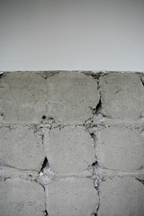 Previously tiled wall during renovations, Backgrounds, Full Frame, Home Improvement