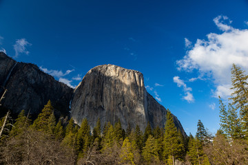 El Capitain in Yosemite National Park, California