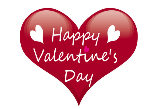 バレンタインデーロゴマーク ロゴタイプ筆記体 3dロゴ 立体ロゴ Happy Valentine S Day Stock Vector Adobe Stock
